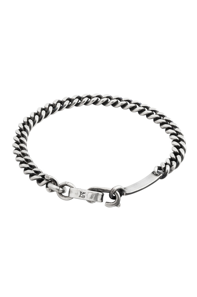 Werkstatt Munchen Sterling Silver Bracelet - Fine w/ Tag Closure